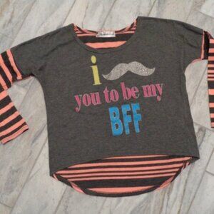 Missunderstood girls size 10 Boutique bought top